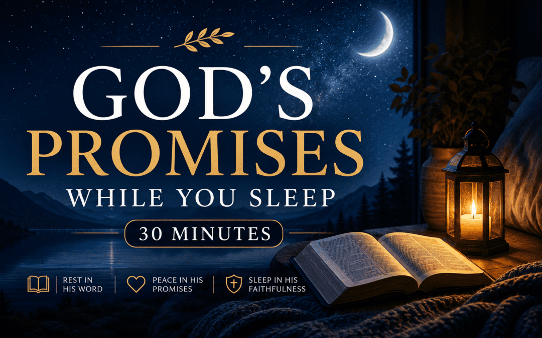 God’s Promises While You Sleep | Peaceful Bible Meditation for Deep Sleep (30 Minutes)